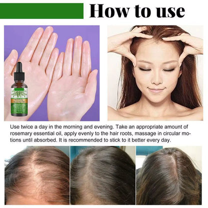 Rosemary Essential Oil for Hair Growth 