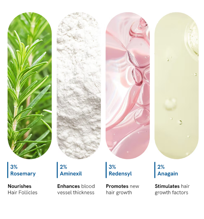 Be Bodywise Hair Growth Roll-On Serum for Men & Women